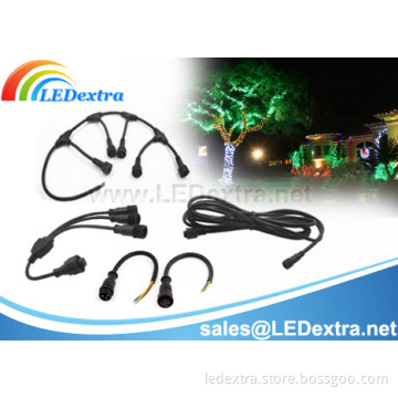 Waterproof RGB Color Changing LED Light Cable Set